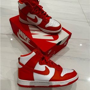 Nike Dunk High “Syracuse” Size 8W (6.5Y)- Used